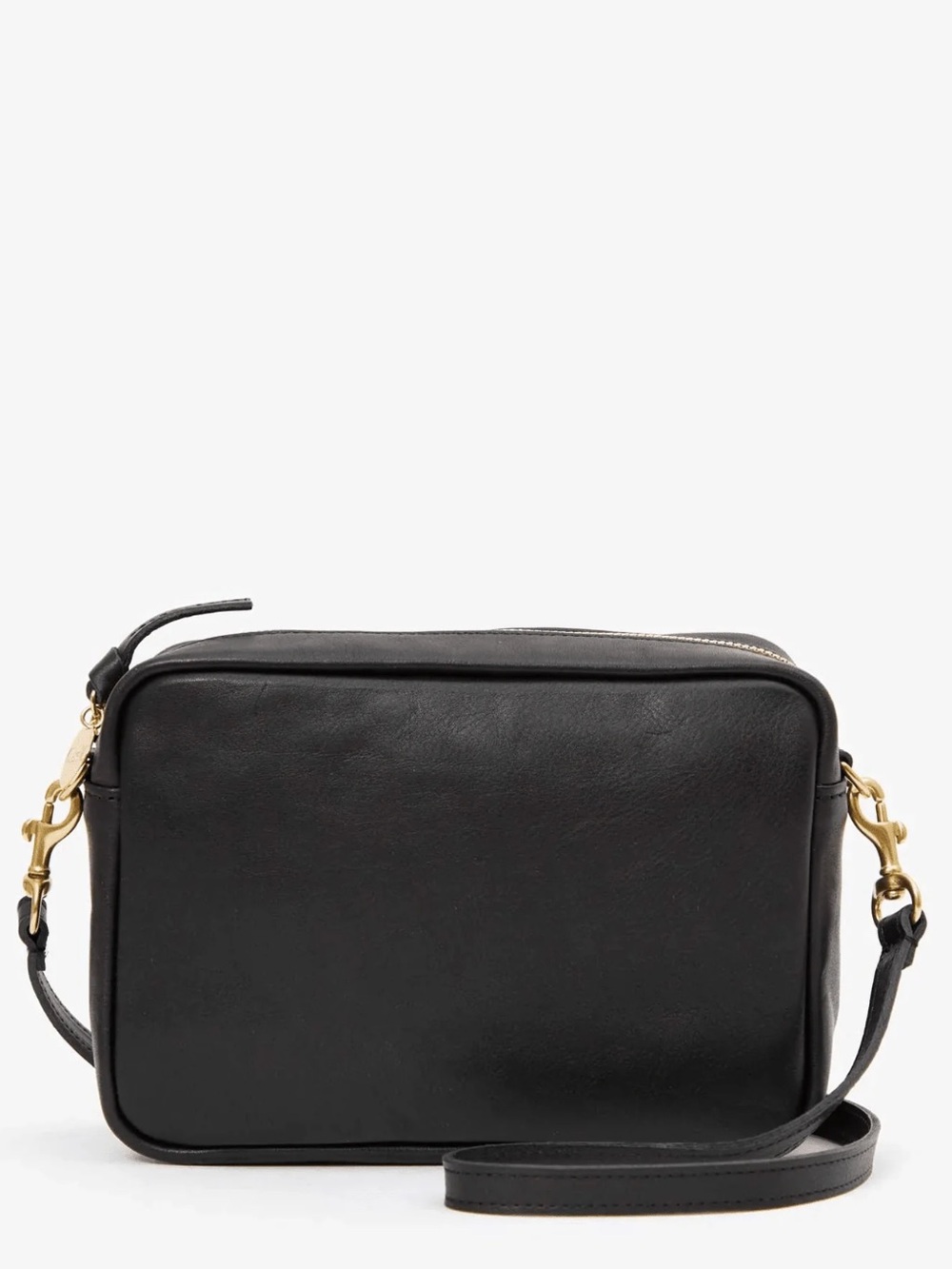 Clare V. Black Midi Sac Red Blue Zipper NWT